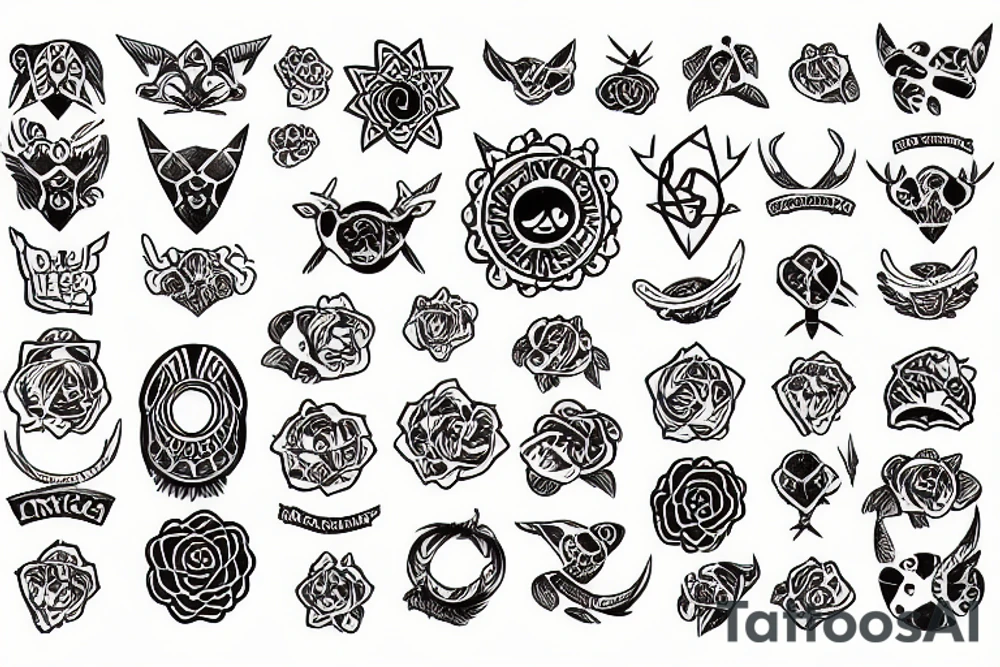 Zodiac tattoo idea