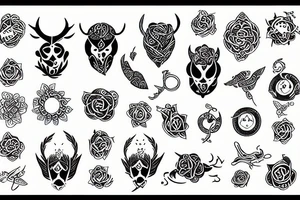 Zodiac tattoo idea