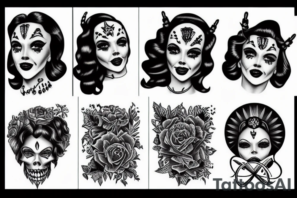 Black dahlia murder tattoo idea