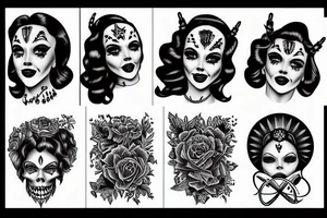 Black dahlia murder tattoo idea