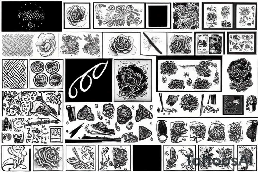 Splash of glass tattoo idea
