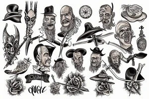 Don quixote tattoo idea