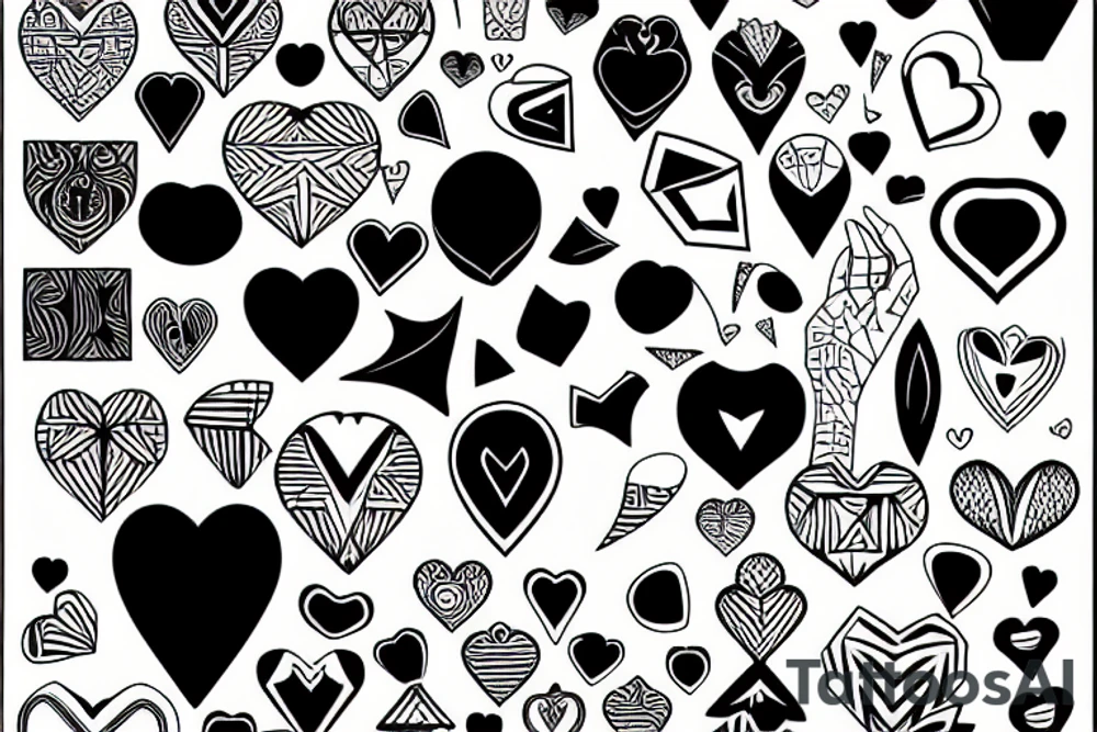 Heart tattoo idea