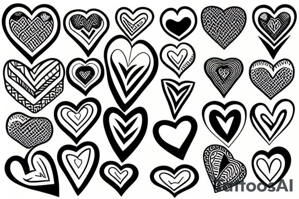 Heart tattoo idea