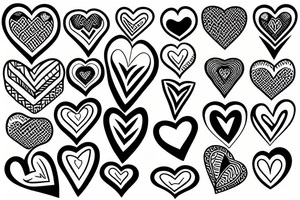Heart tattoo idea
