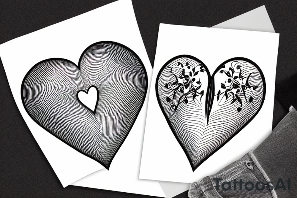 Heart tattoo idea