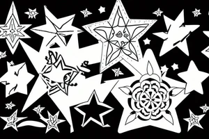 Star tattoo idea