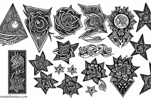 Star tattoo idea
