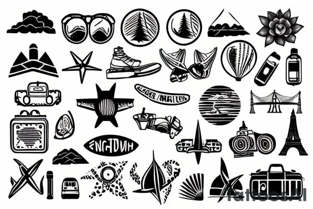 Travel tattoo idea
