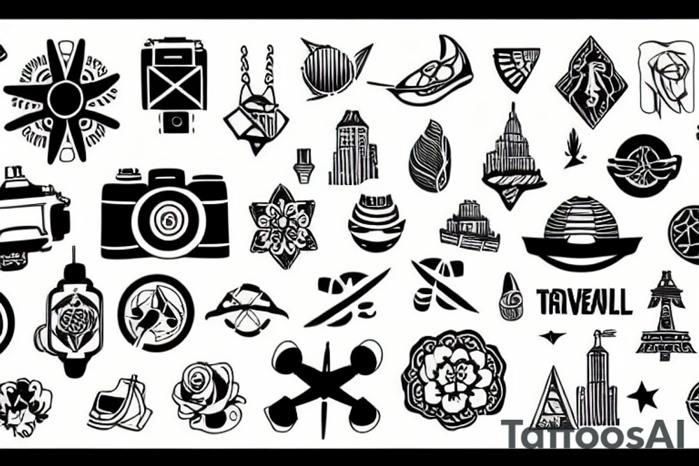 Travel tattoo idea