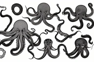 octopus tattoo idea