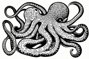 octopus tattoo idea