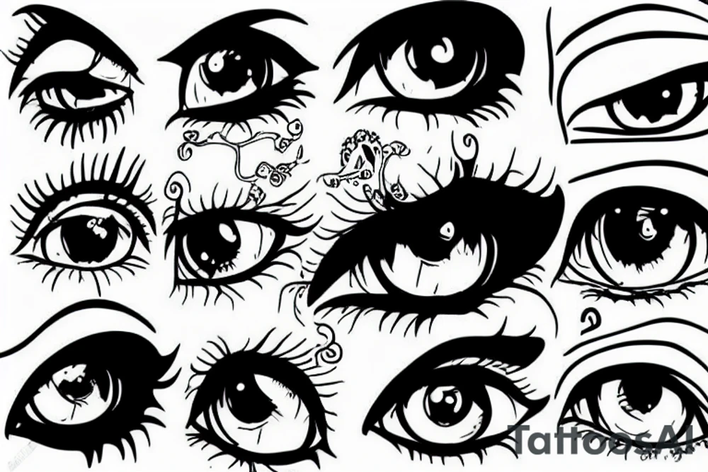 Eyes of my sister tattoo idea