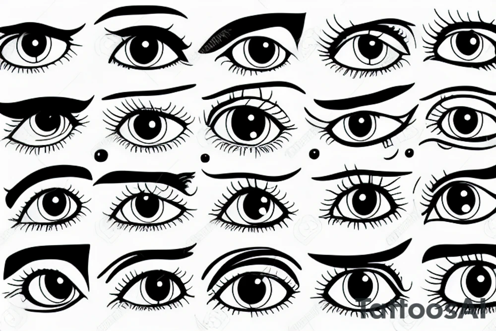 Eyes of my sister tattoo idea