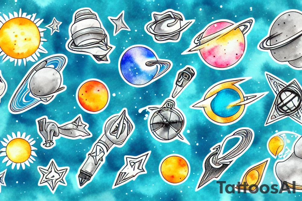 Astrophysics tattoo idea