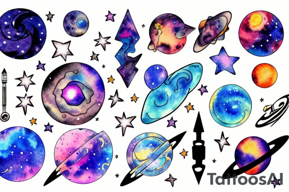 Astrophysics tattoo idea