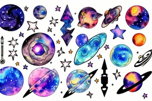 Astrophysics tattoo idea