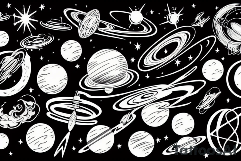 Astrophysics tattoo idea