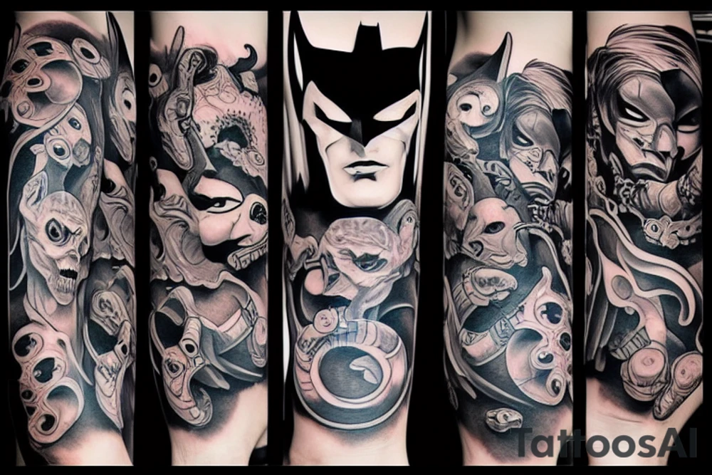 Monster tattoo idea