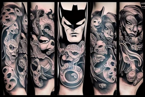 Monster tattoo idea