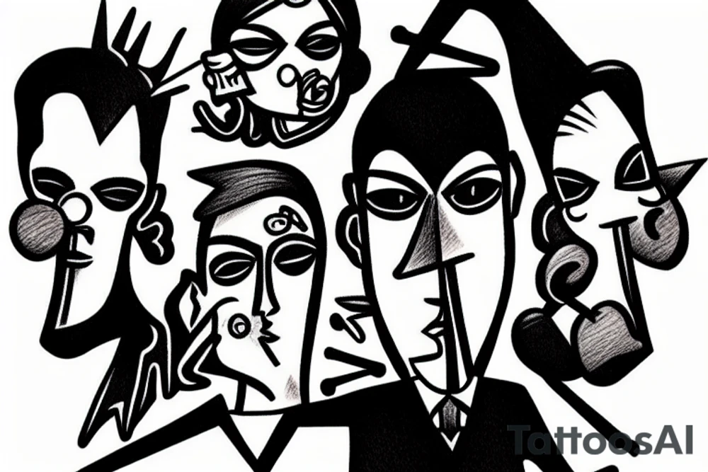 Carseat headrest logo tattoo idea