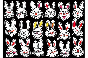 Happy bunny tattoo idea