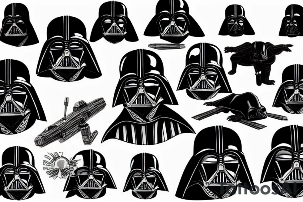 Dart Vader tattoo idea