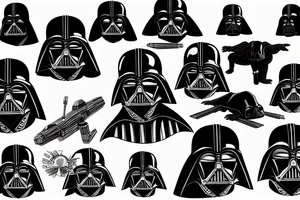 Dart Vader tattoo idea