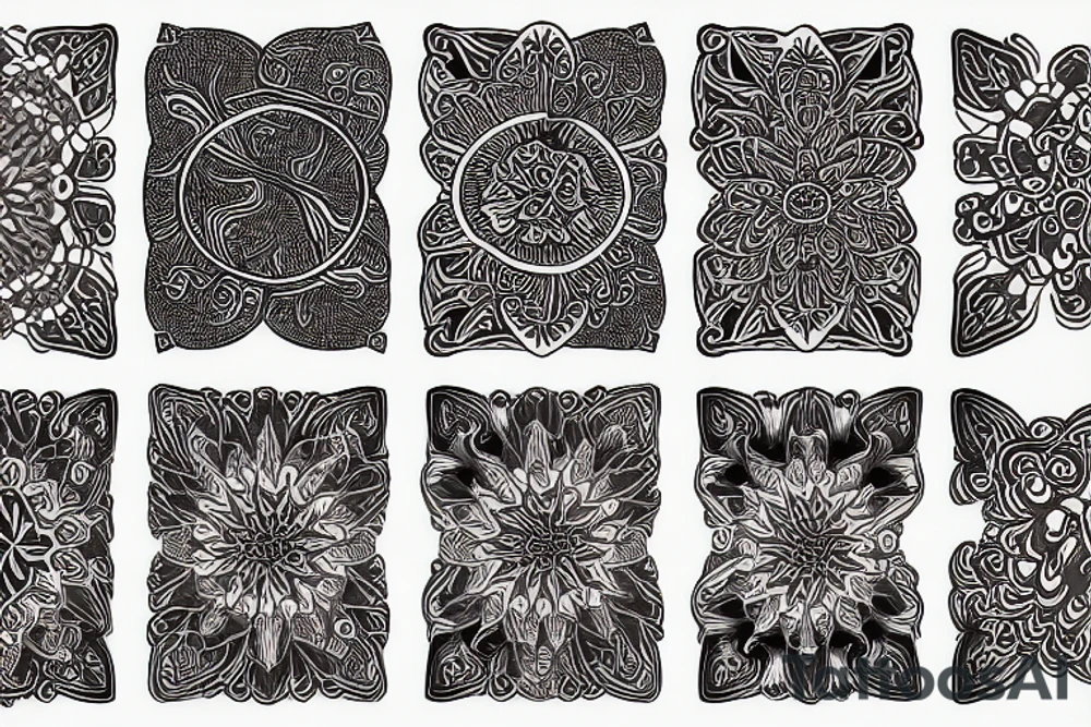 Fractal tattoo idea