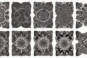 Fractal tattoo idea
