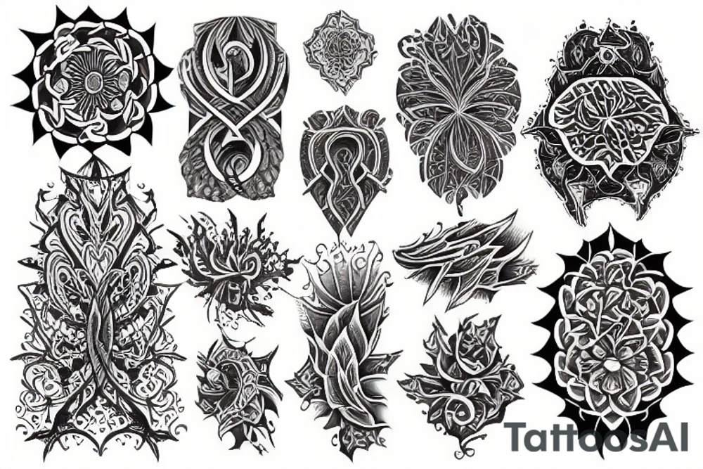 Fractal tattoo idea