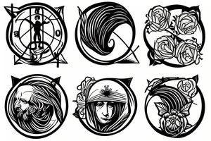the struggle to be both prolific and perfect tattoo idea