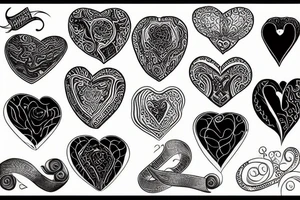 Heart,stone,chisel tattoo idea