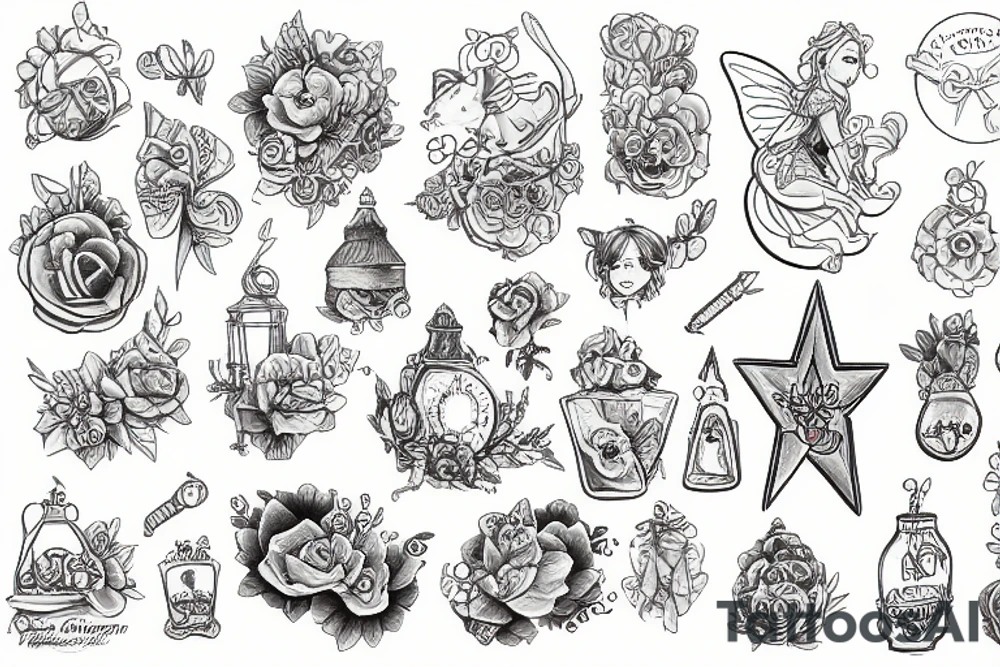 Provincetown fairy tattoo idea