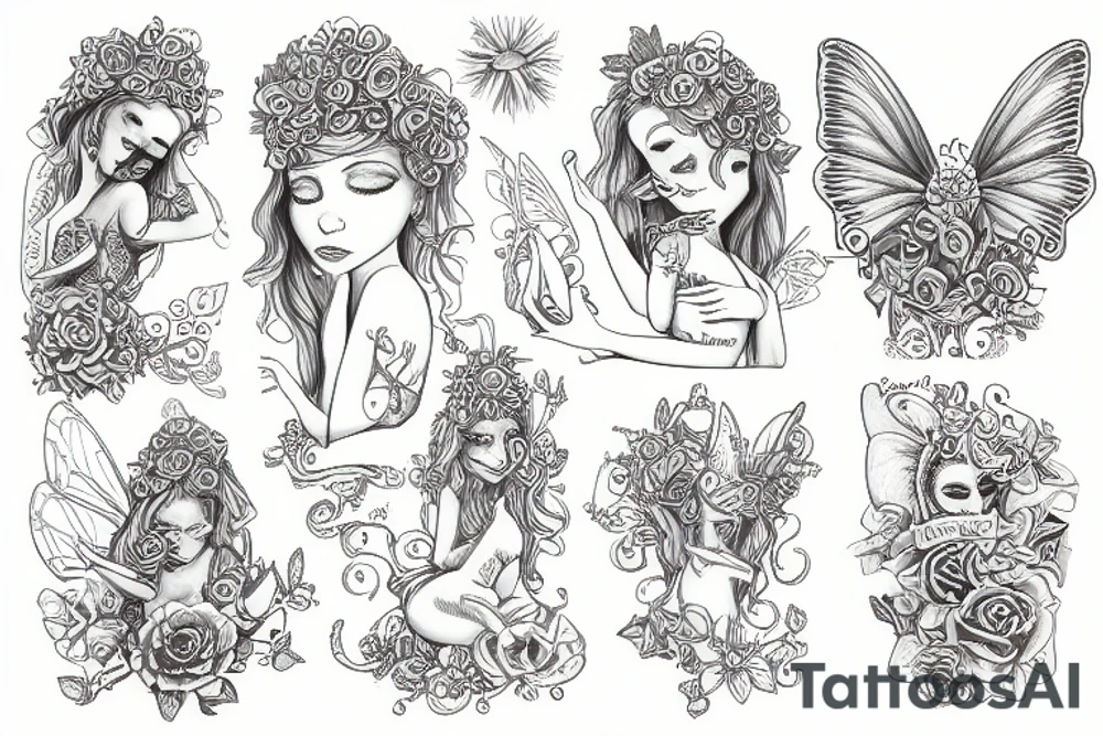 Provincetown fairy tattoo idea