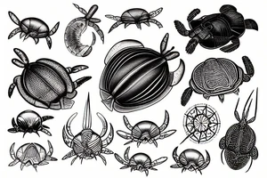 horseshoe crab tattoo idea