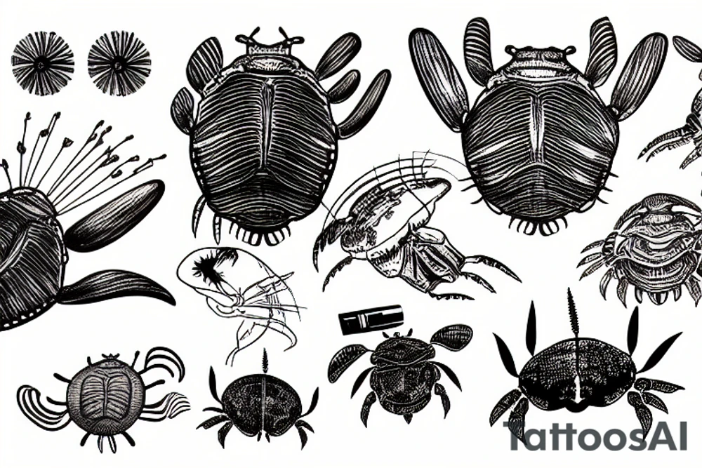 horseshoe crab tattoo idea