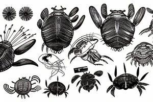 horseshoe crab tattoo idea