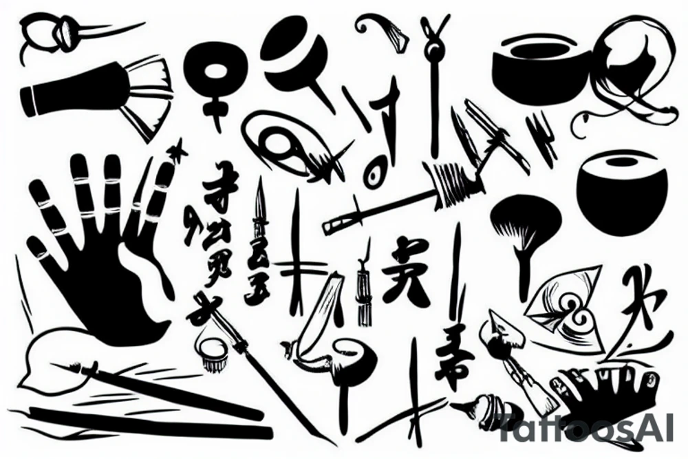 A nail to the sky tattoo idea