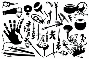 A nail to the sky tattoo idea