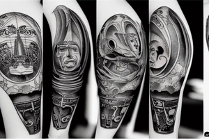 Trumpet tattoo idea