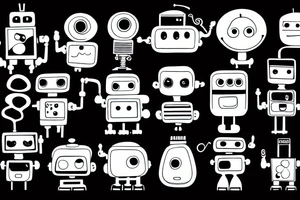 smoking robot tattoo idea