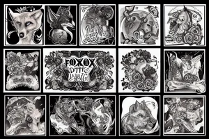 fox tattoo idea