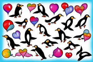gay penguins for choice tattoo idea