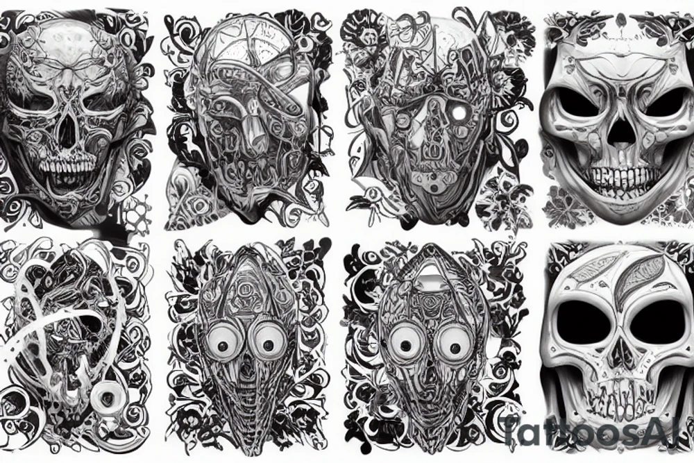 Сердце анатомическое с цветами tattoo idea