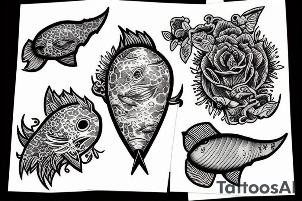 mola mola tattoo idea