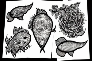 mola mola tattoo idea