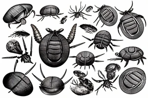 horseshoe crab tattoo idea