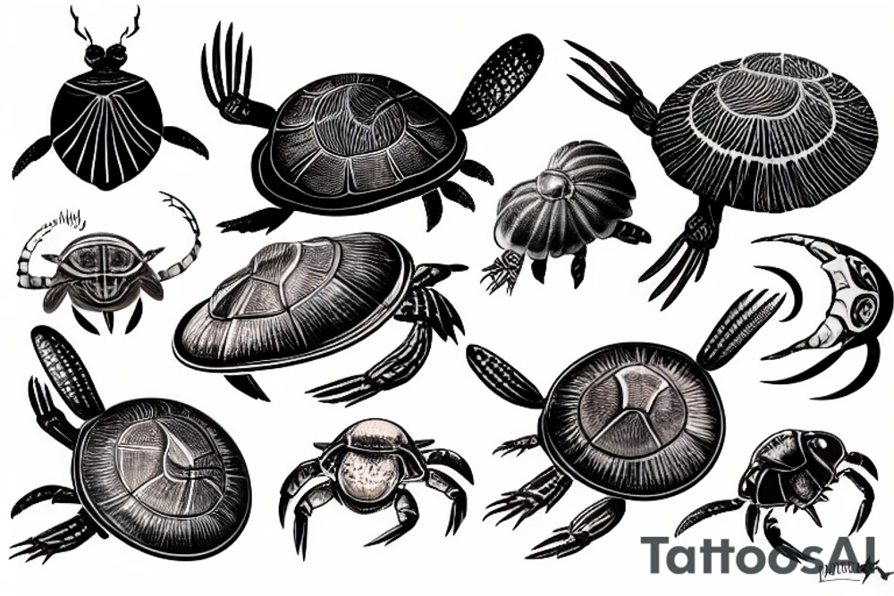 horseshoe crab tattoo idea