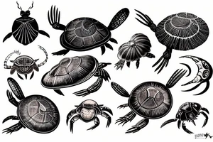 horseshoe crab tattoo idea